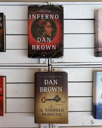 Lotto Dan Brown 6 Libri Romanzi Best Seller