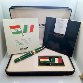 Stilografica Aurora Bicentenario Tricolore