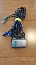 SWITCH KVM DLINK D-LINK VGA PS2  DKVM-2KU