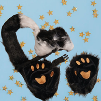 Maschera volpe completa