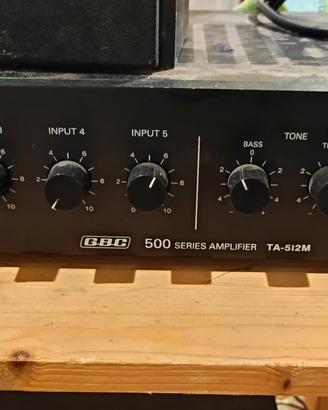 Amplificatori GBC multicanale 100w