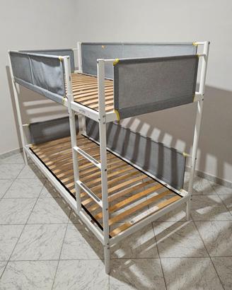 Letto+materasso a castello VITVAL 207x97x162H