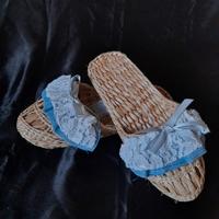 ciabatte in jeans 