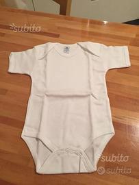 Body bianco mezza manica NUOVO