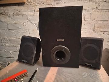casse creative e adattatore Bluetooth 