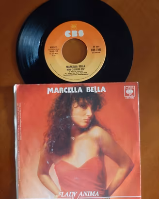 Marcella Bella Lady Anima 45 Giri