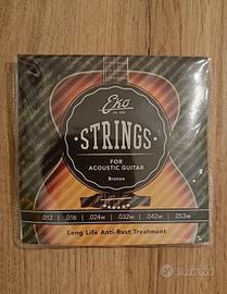 Corde chitarra acustica Eko Bronze 012–053