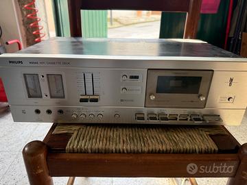 Philips N2543 hi-fi cassetta deck