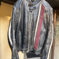 GIACCA MOTO IN PELLE TRIUMPH