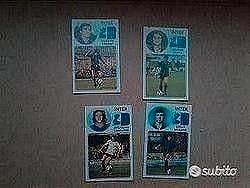 Set 4 figu Inter album calciatori panini 1976/77