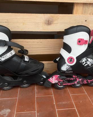 Pattini in linea Oxelo Decathlon regolabili
