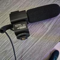 microfono esterno per fotocamera