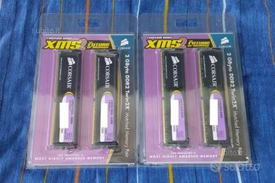 4GB ram corsair 800 mhz xms2 6400 in blocco