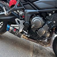 Tiger sport 660 scarico completo