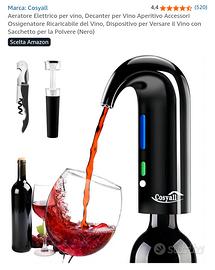 Cosyall Aeratore Elettrico per Vino