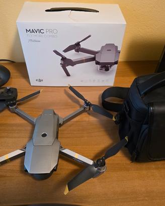 drone dji mavic pro fly more combo platinum