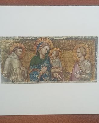 Stampa vintage della Madonna dei Tramonti 