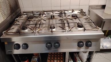 Cucina zanussi 6 fuochi serie 90