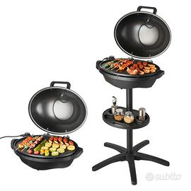 Barbecue Rotondo a Carbone Temperatura Regolabile