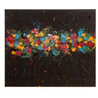 SPACE - 77x90 acrilico su tela di canapa