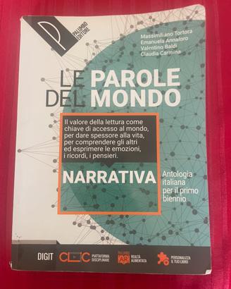 Libro antologia “le parole del mondo” 2 vol.