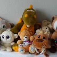 Peluche animali di vario tipo