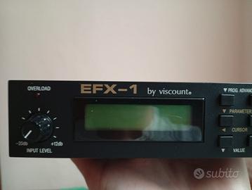 Processore multieffetto Viscount EFX-1 - Vintage 