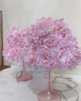 Lampada da cameretta rosa