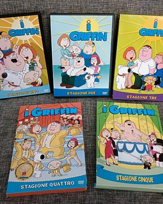 I GRIFFIN DVD 5 STAGIONI COMPLETE