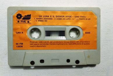 Cassetta Gino Paoli - La Luna E Il Signor Hyde
