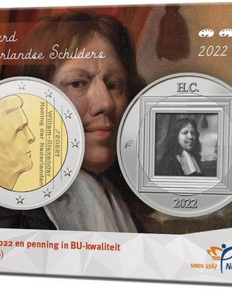 Serie di 2 monete di Pittori Fiamminghi, Olanda.