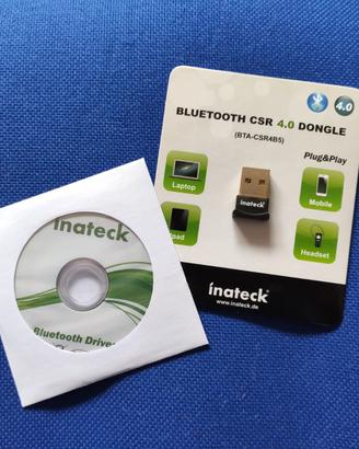 Adattatore Inateck Bluetooth 4.0 Mini USB