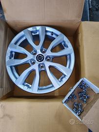 4 cerchi in lega originali Nissan Qashqai da 17"