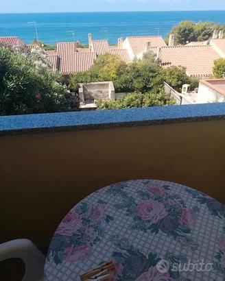 Funtana meiga vista mare
