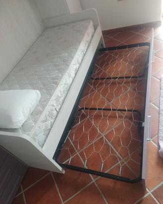 letto per cameretta trasformabile in doppio