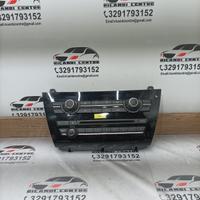 Pannello comandi clima radio 2016 bmw x5 f15/ x6 f