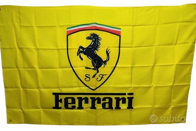 Bandiera 90x150cm acrilica Ferrari Nuoova