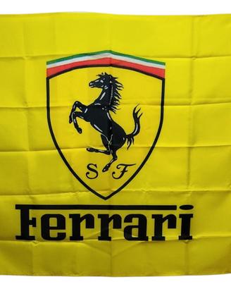 Bandiera 90x150cm acrilica Ferrari Nuoova
