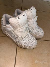 scarpe amiri brillantinate