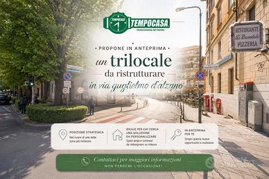 ZONA CENTRO-TRILOCALE DA RISTRUTTURARE