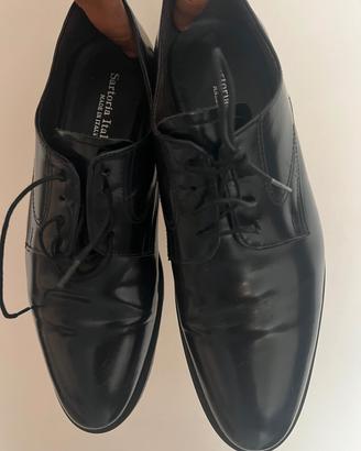 Scarpe classiche uomo blu, taglia 42