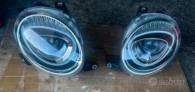 Coppia fari fiat 500 restyling