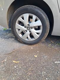 quattro cerchi in lega citroen da 16 -5 fori
