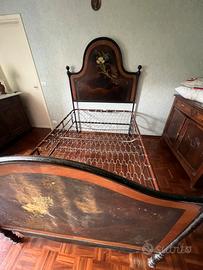 Letto in ferro battuto