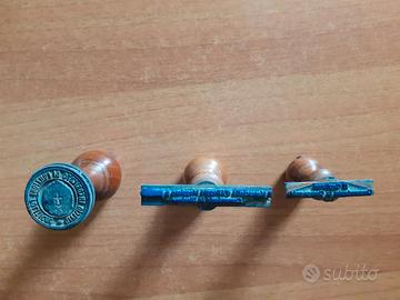 Militaria - Lotto 3 Timbri R.E