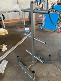 Porta dischi " Pesi palestra bumper "