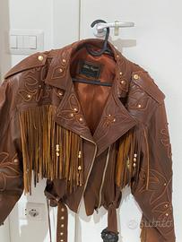 Giacca Vera Pelle vintage Made in France