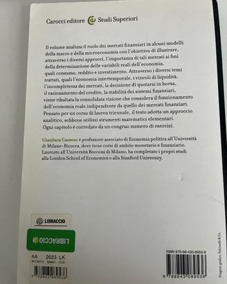 libro Economia dei mercati Finanziari