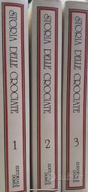 LIBRO STORIA DELLE CROCIATE 3 VOLUMI