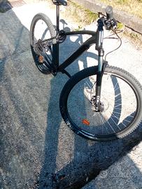 Mountain bike rock rider 